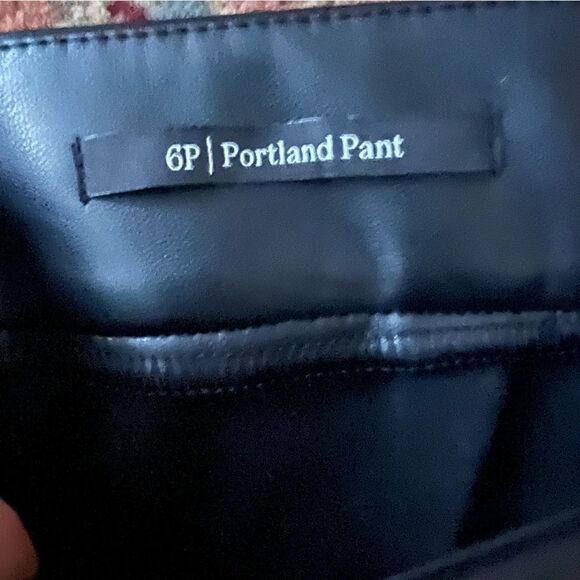 TALBOTS Portland FAUX Black
LEATHER LEGGINGS Size 6 women NWT🏷 - Picture 10 of 13
